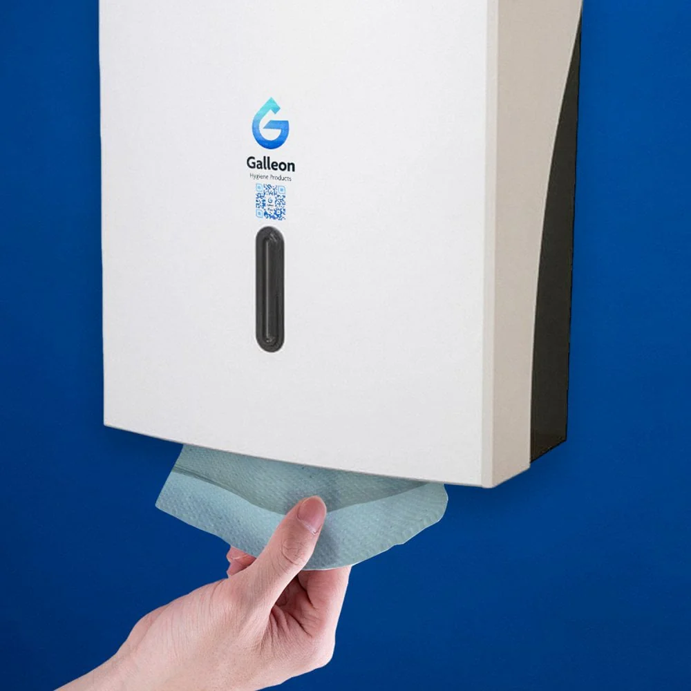 1 Ply - Blue - C-Fold - Paper Hand Towels | 4 Cases - Image 6