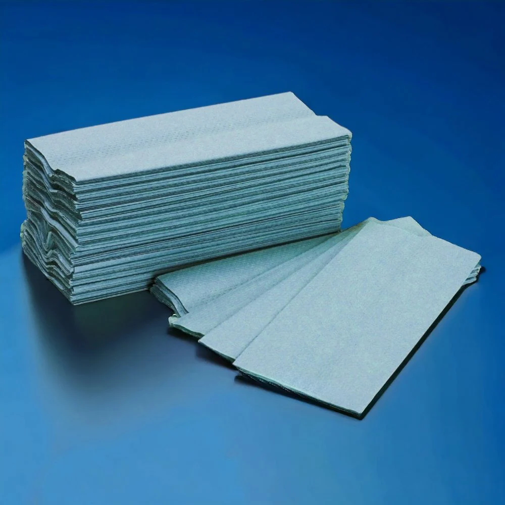 1 Ply - Blue - C-Fold - Paper Hand Towels - Image 13
