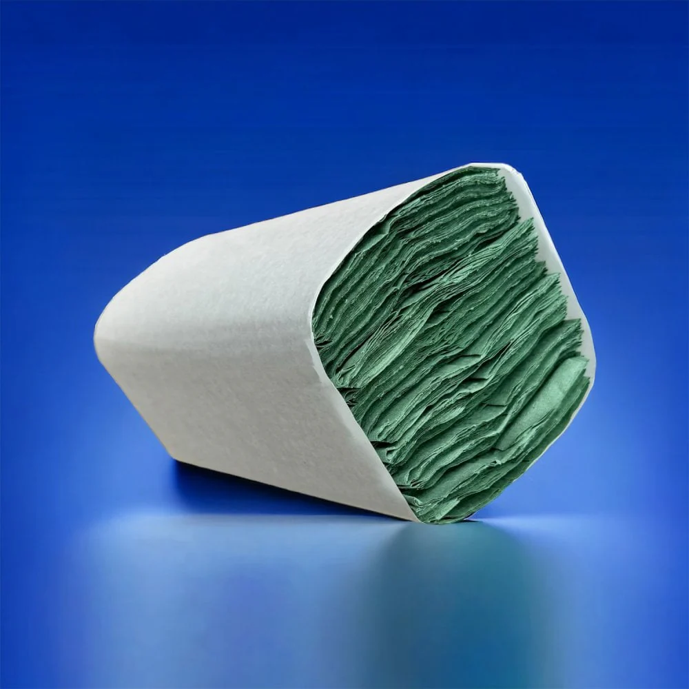 1 Ply - Green - C-Fold - Paper Hand Towels - Pallet | 90 Cases - Image 10
