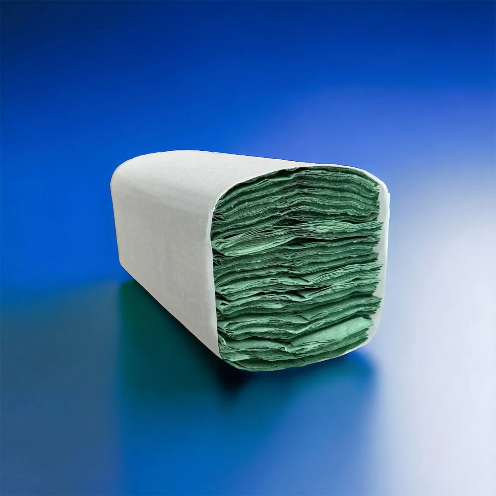 1 Ply - Green - C-Fold - Paper Hand Towels - Pallet | 90 Cases - Image 11