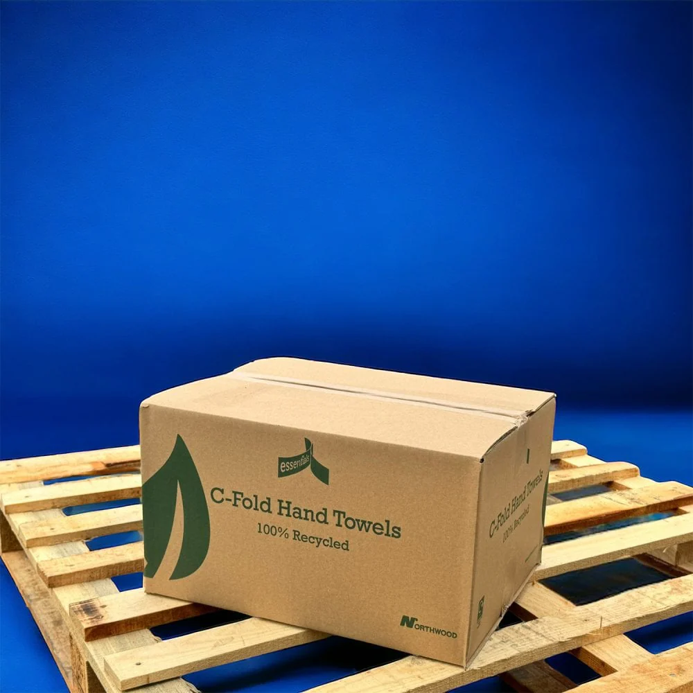 1 Ply - Green - C-Fold - Paper Hand Towels - Pallet | 90 Cases - Image 12