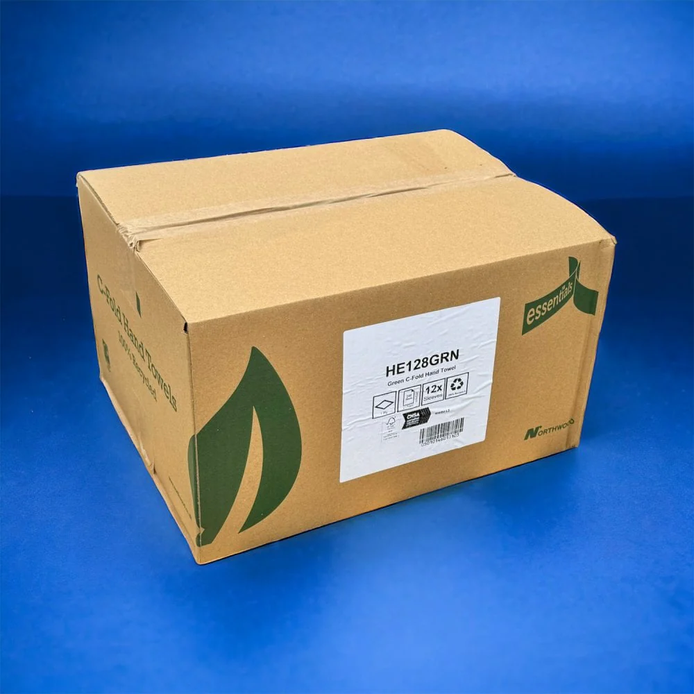 1 Ply - Green - C-Fold - Paper Hand Towels - Pallet | 90 Cases - Image 13