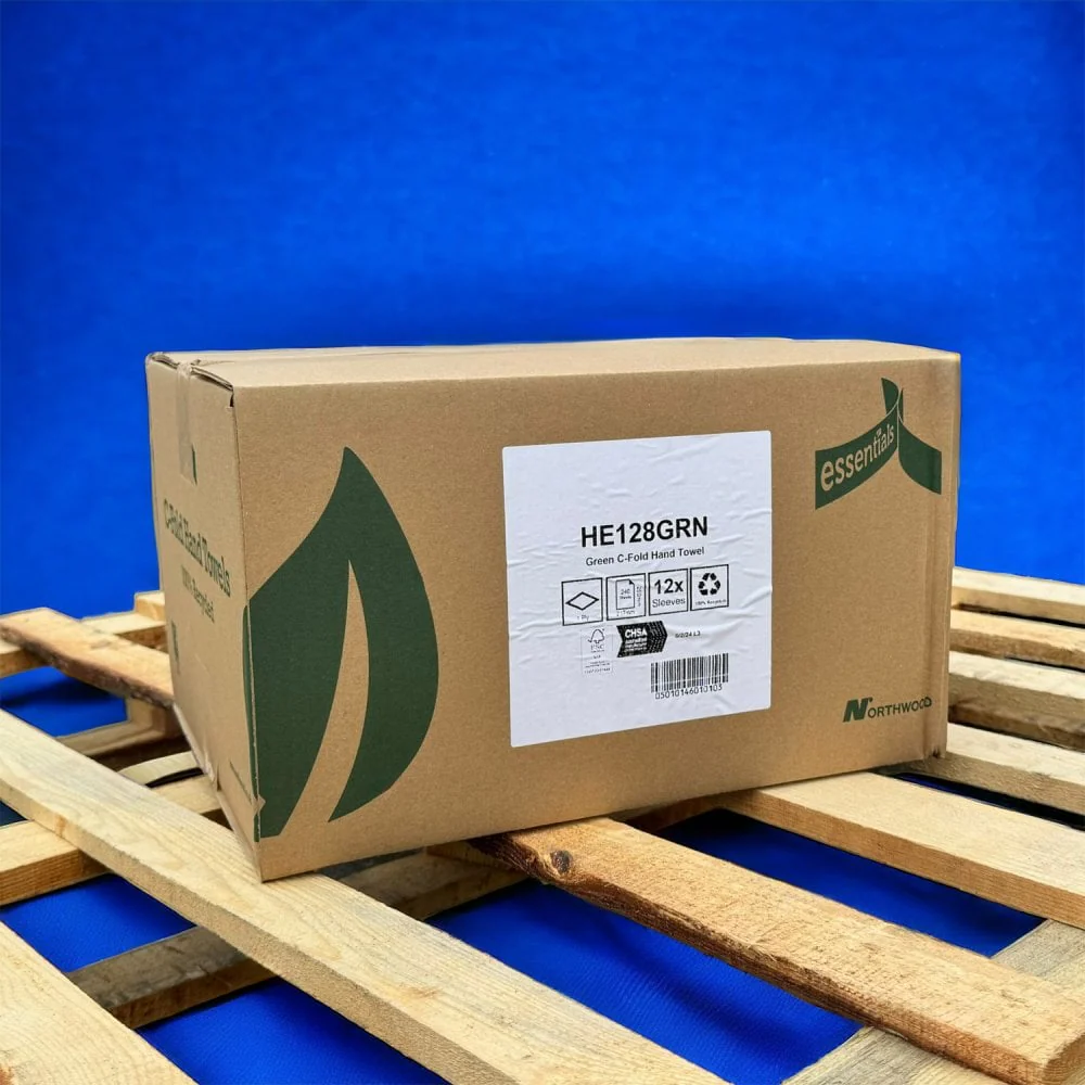 1 Ply - Green - C-Fold - Paper Hand Towels - Pallet | 90 Cases - Image 18