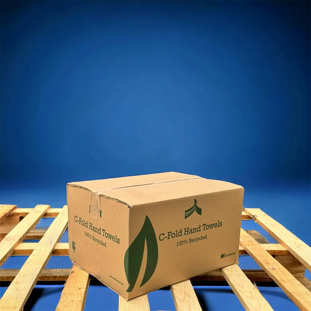1 Ply - Green - C-Fold - Paper Hand Towels - Pallet | 90 Cases - Image 19