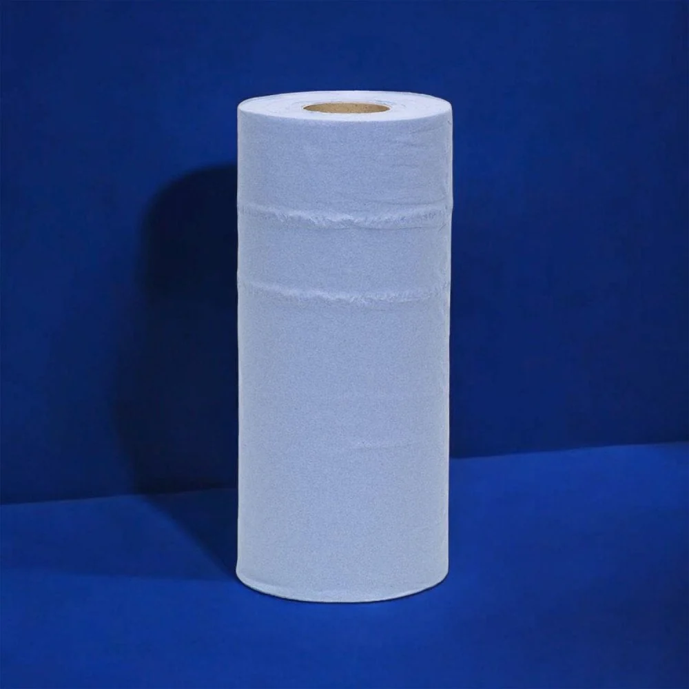 10" Wiper Rolls - 3 Ply - Blue - Image 5