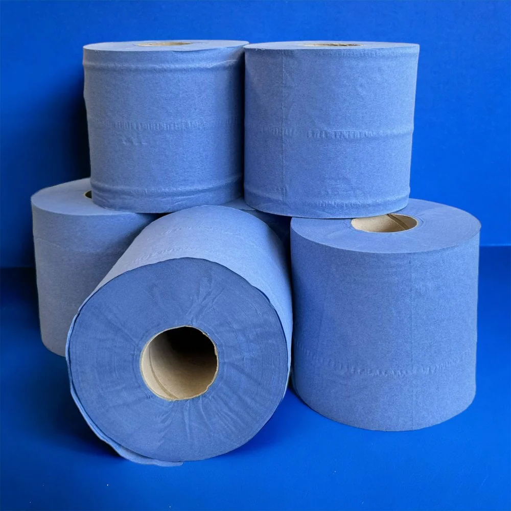 150m Blue Roll - 2 Ply - Image 8