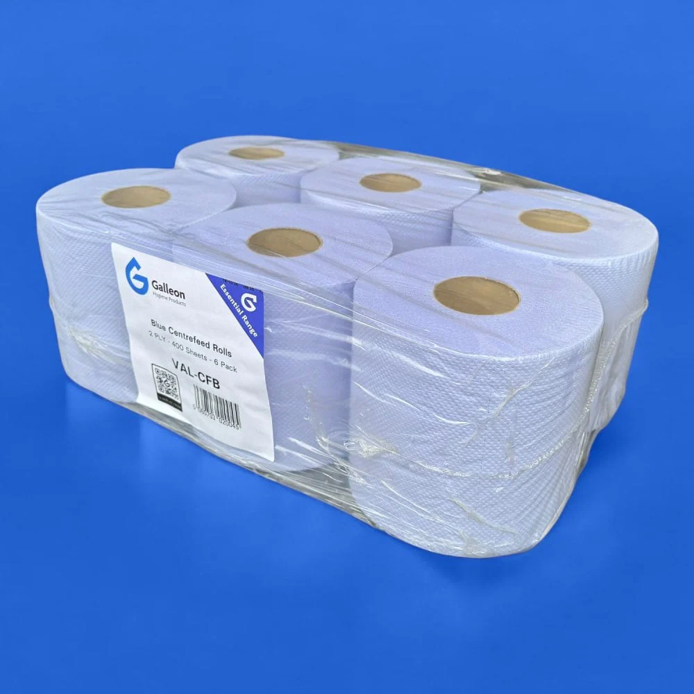 2 Pallet Offer: Value 2ply Blue Centrefeed Rolls | 182 Cases - Image 12