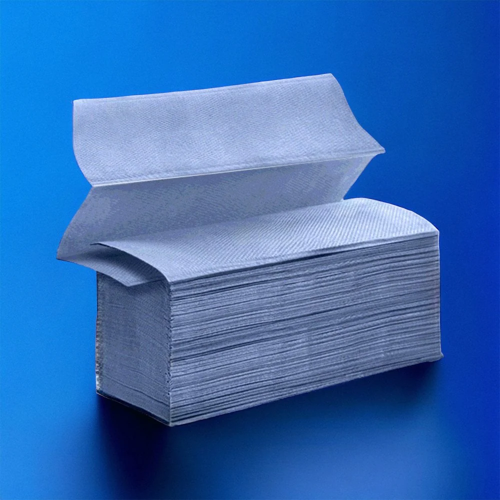 2 Ply - Blue - Interleaved - Paper Towels - Image 51