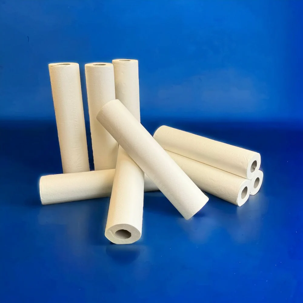 2 Ply Embossed White Couch Rolls - Image 3