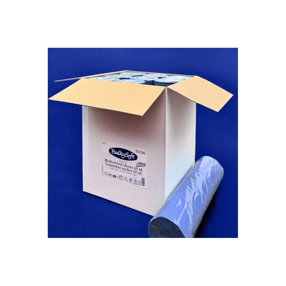 2 Ply Luxury Blue Couch Rolls - Image 4