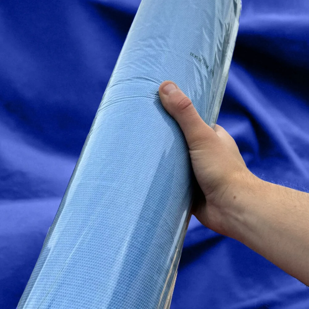 2 Ply Luxury Blue Couch Rolls - Image 6