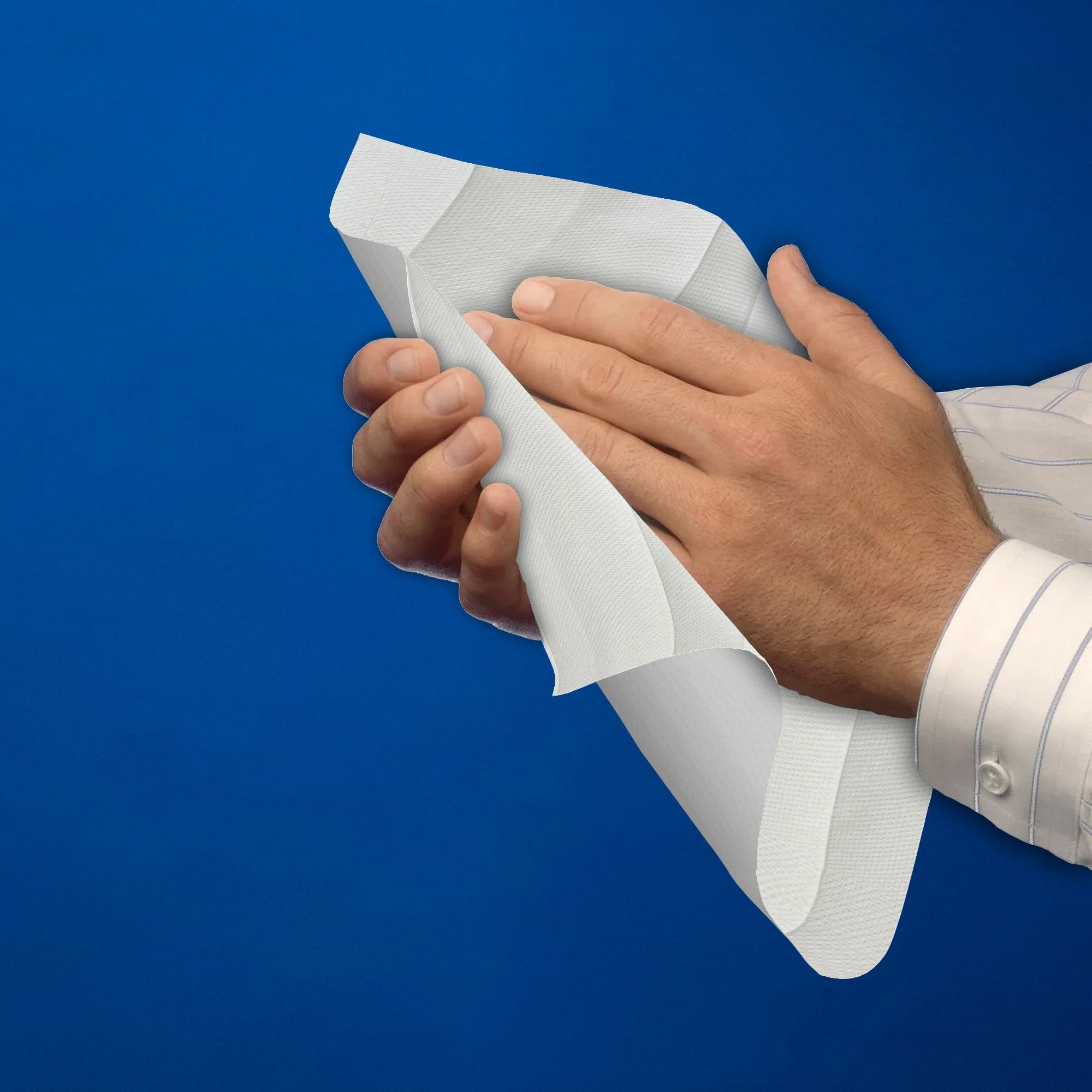 2 Ply - Luxury White C-Fold - Paper Hand Towels - Image 7