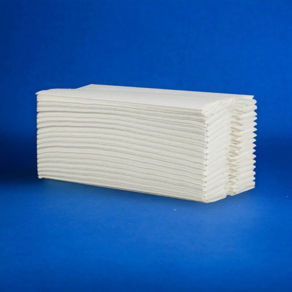 2 Ply - White - C-Fold - Paper Hand Towels - Image 4