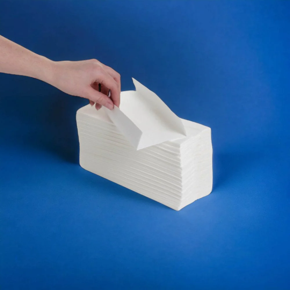 2 Ply - White - C-Fold - Soft Paper Hand Towels - Image 9