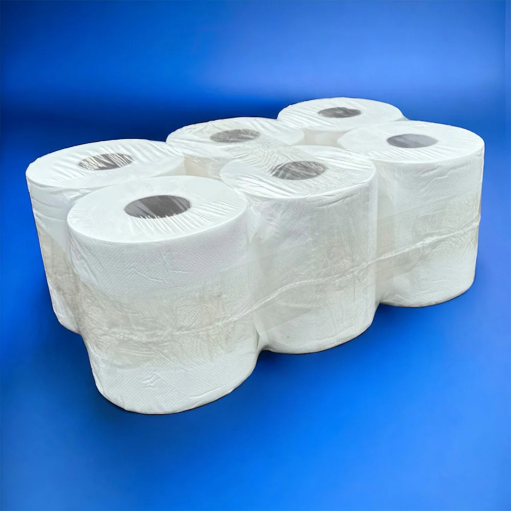 2 Ply White Centrefeed Rolls - Pallet | 84 Cases - Image 13