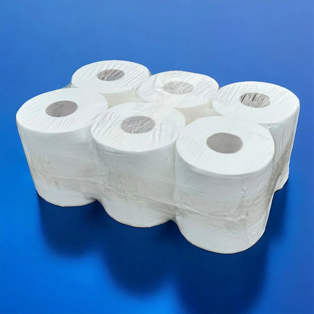 2 Ply White Centrefeed Rolls - Pallet | 84 Cases - Image 9