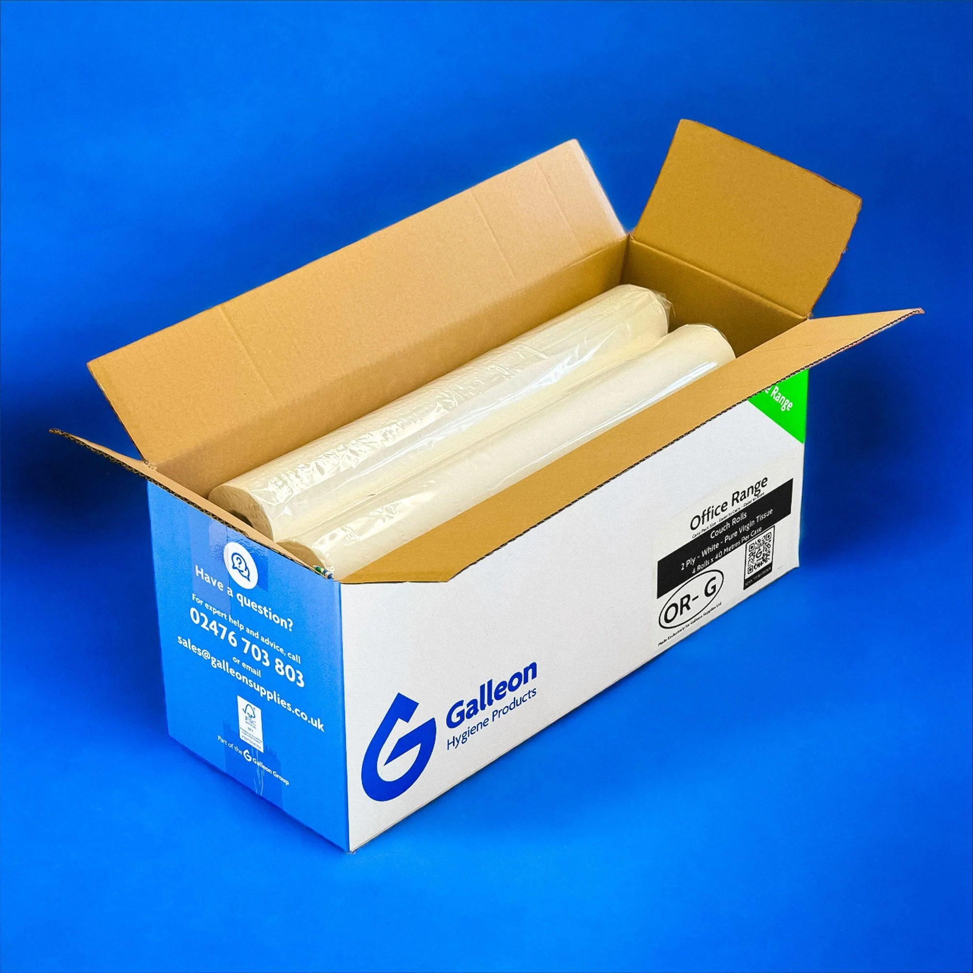 2 Ply White Couch Paper Rolls - Image 4