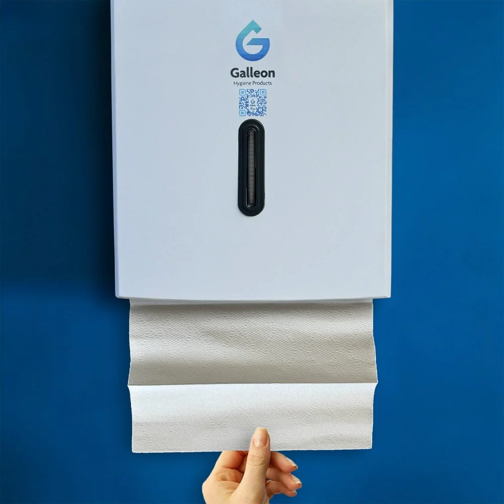 2 Ply - White - Interleaved - Paper Towels - Image 6