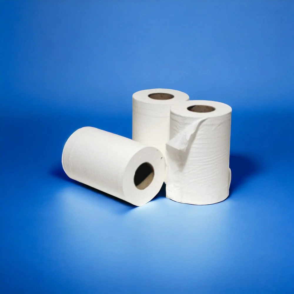 2 Ply White Mini Centrefeed Rolls - Image 3