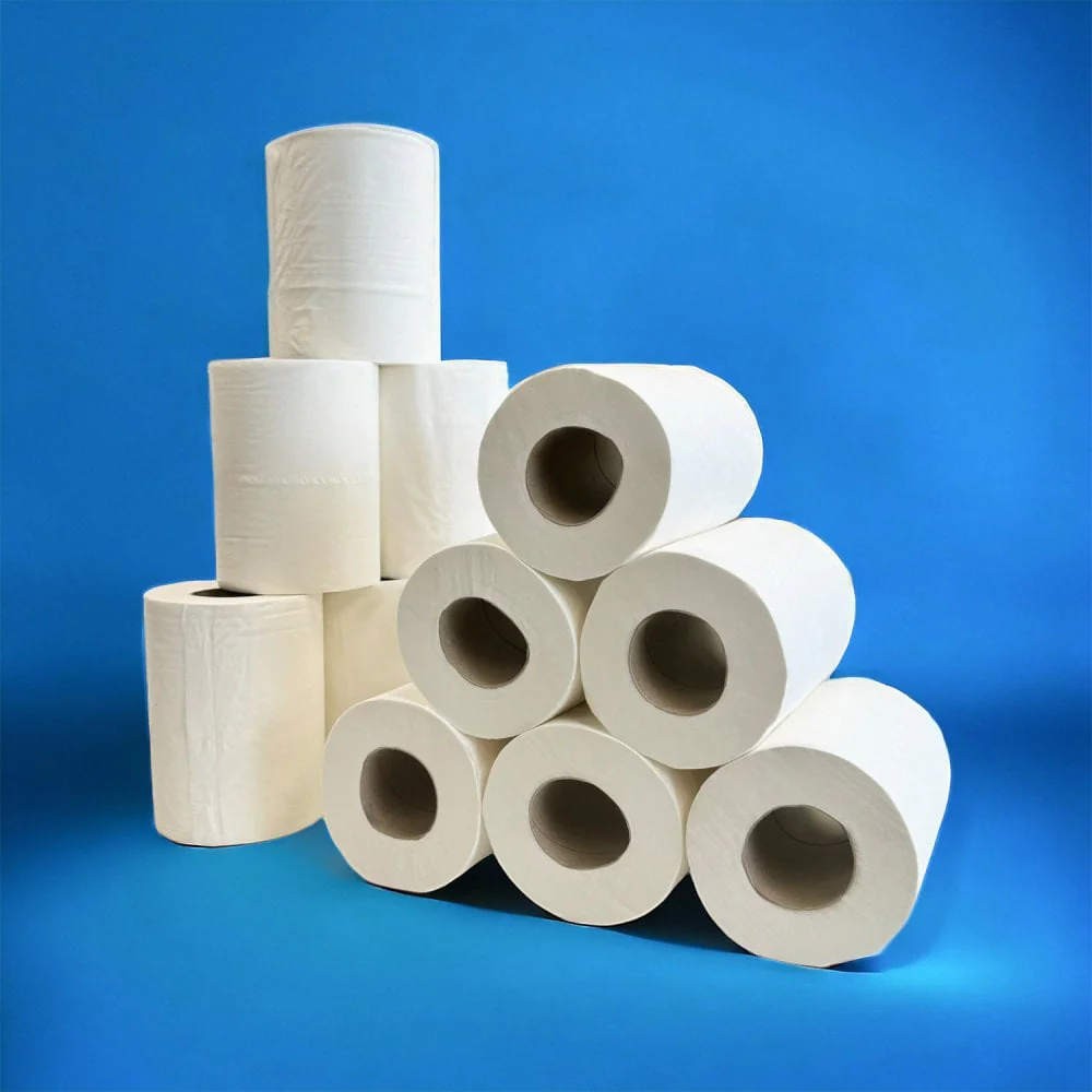 2 Ply White Mini Centrefeed Rolls - Pallet | 84 Cases - Image 5