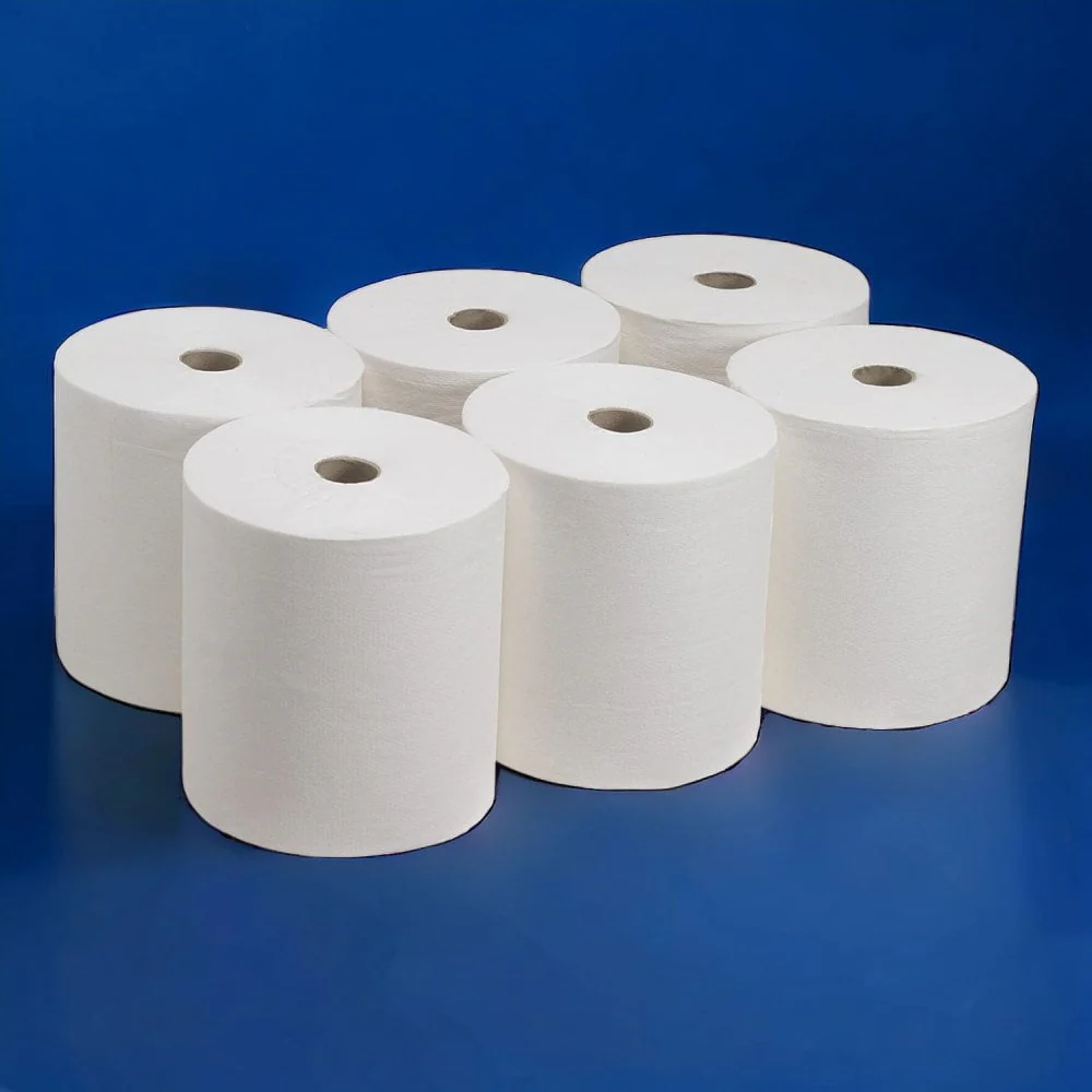 2 Ply - White - Roller Towels ***Discontinued Item*** - Image 3