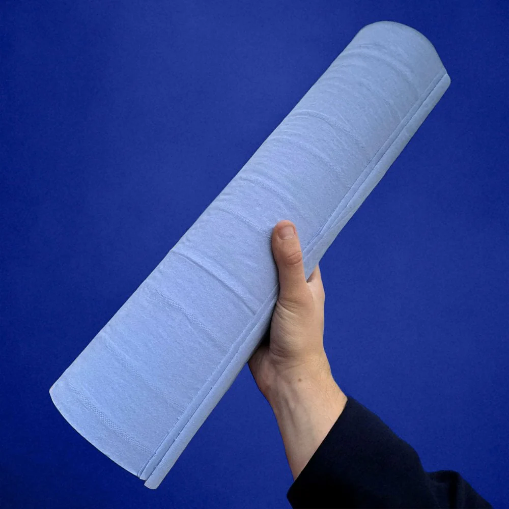 3 Ply Luxury Blue Couch Rolls - Image 4
