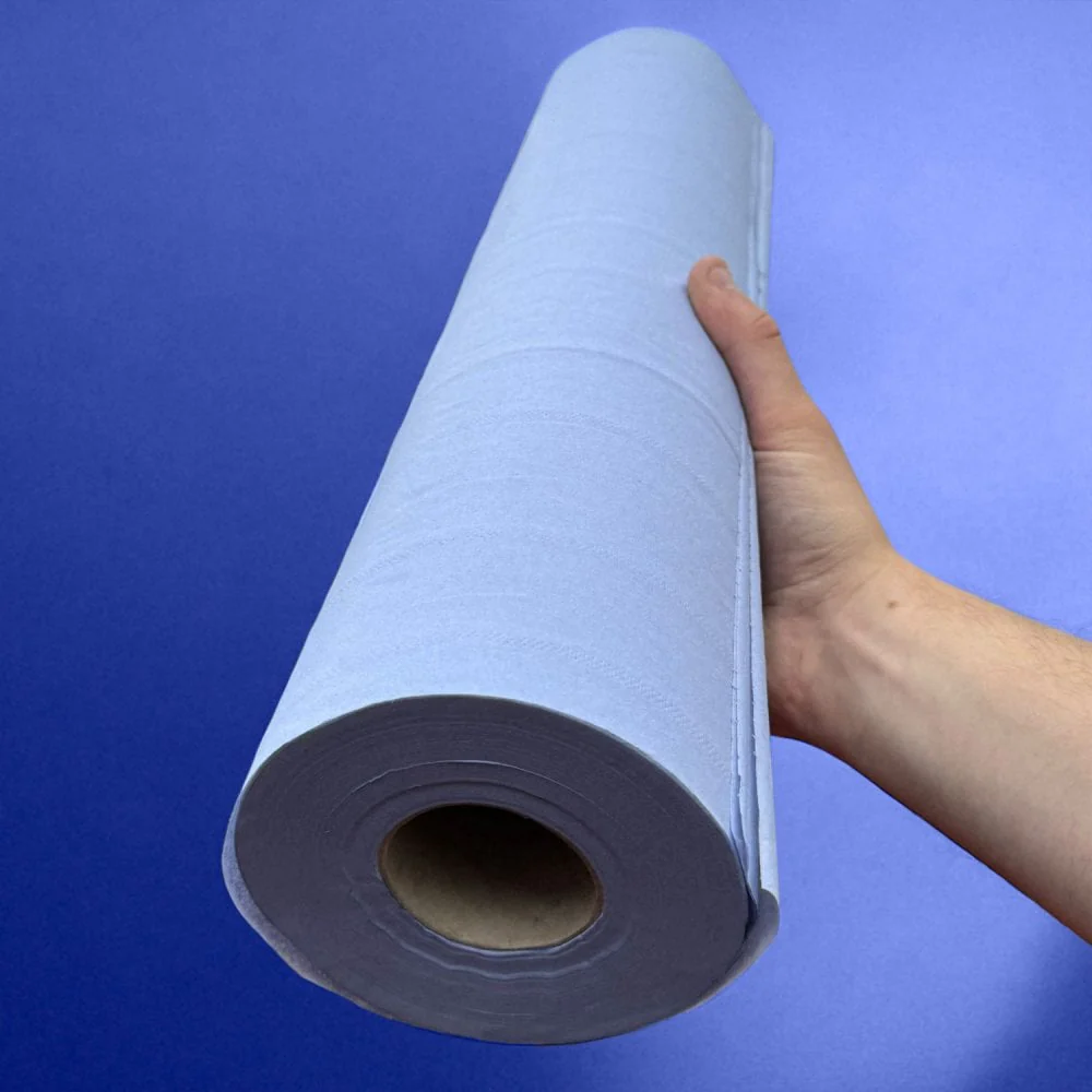 3 Ply Luxury Blue Couch Rolls - Image 5