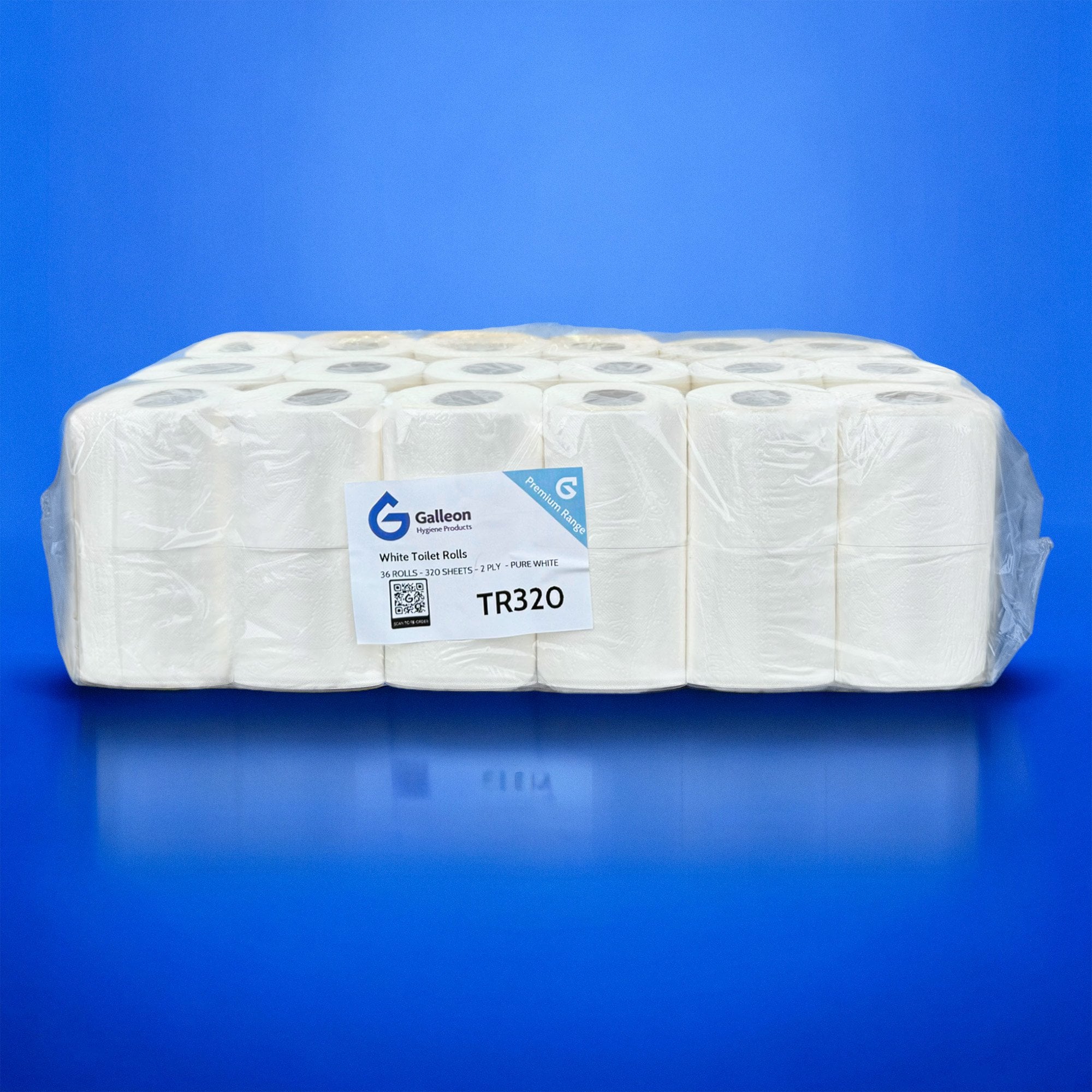320 Sheet Toilet Rolls - 2 Ply - Embossed - Image 29