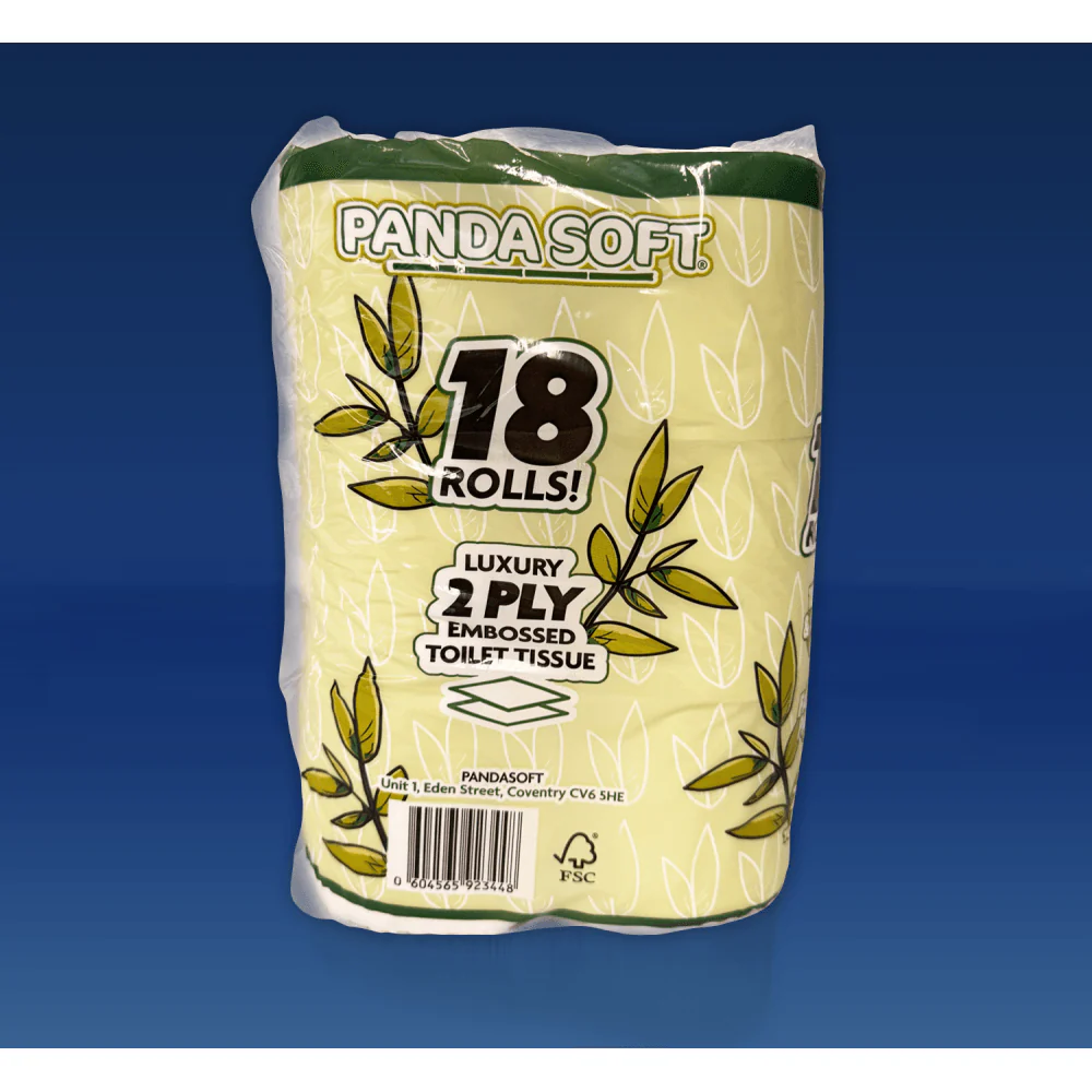 54 Luxury Embossed Toilet Rolls - 2 Ply - Image 8