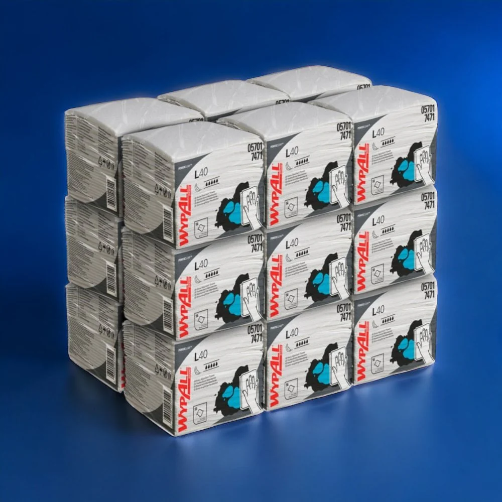 7471 - White - Luxury Paper Hand Towels - Image 2
