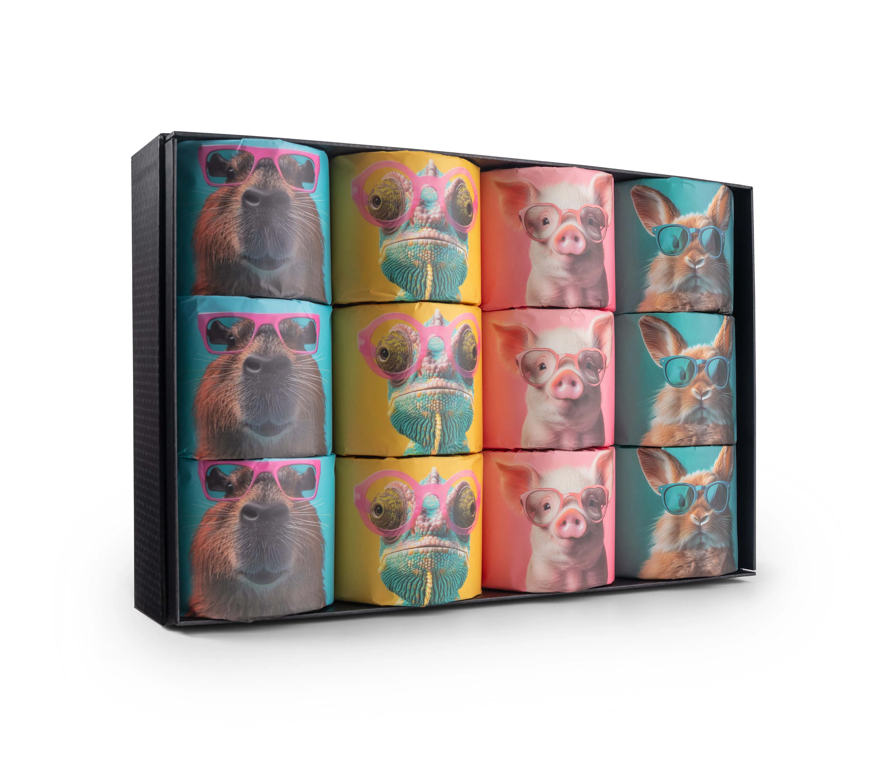 Animal Collection #1 Bamboo Toilet Rolls - 24 Rolls x 400 Sheets / 3 Ply - Image 11