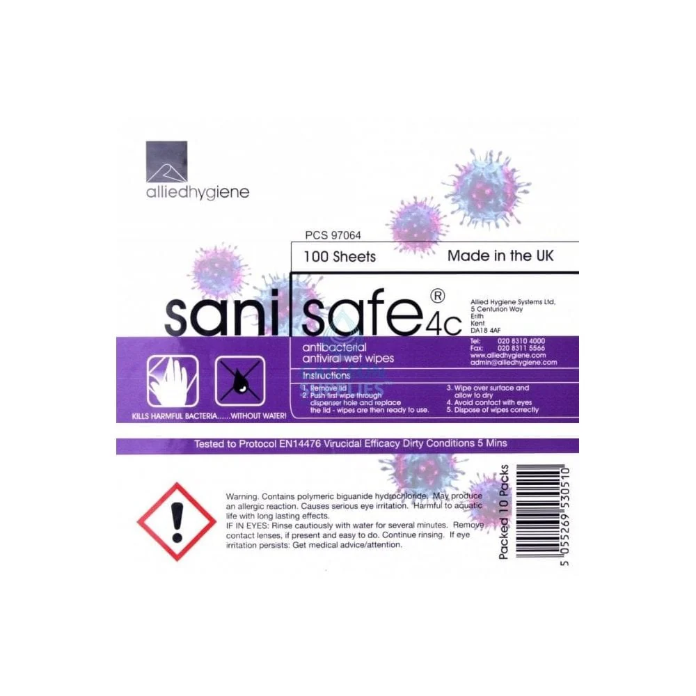 Anti Viral Wipes - Antibacterial Hand and Surface Disinfectant Wipes - Pallet - Image 11