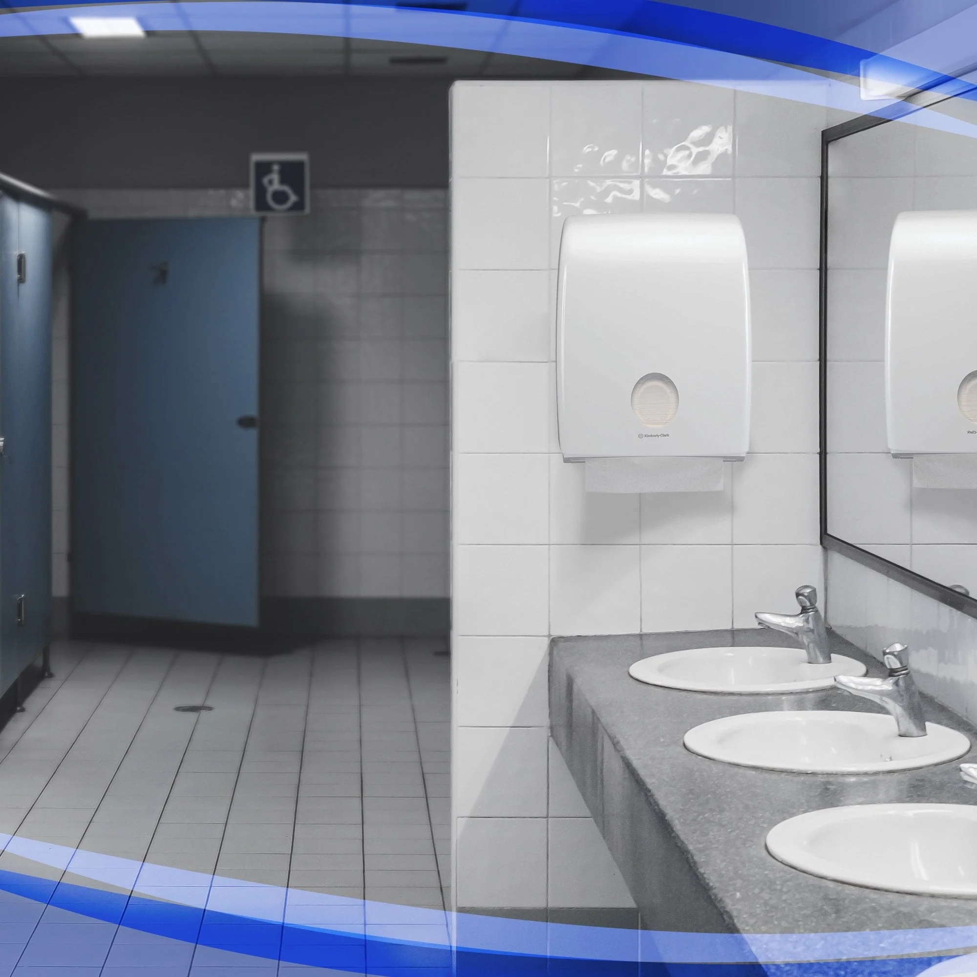 Aquarius Interleaved Paper Towel Dispenser - Image 8