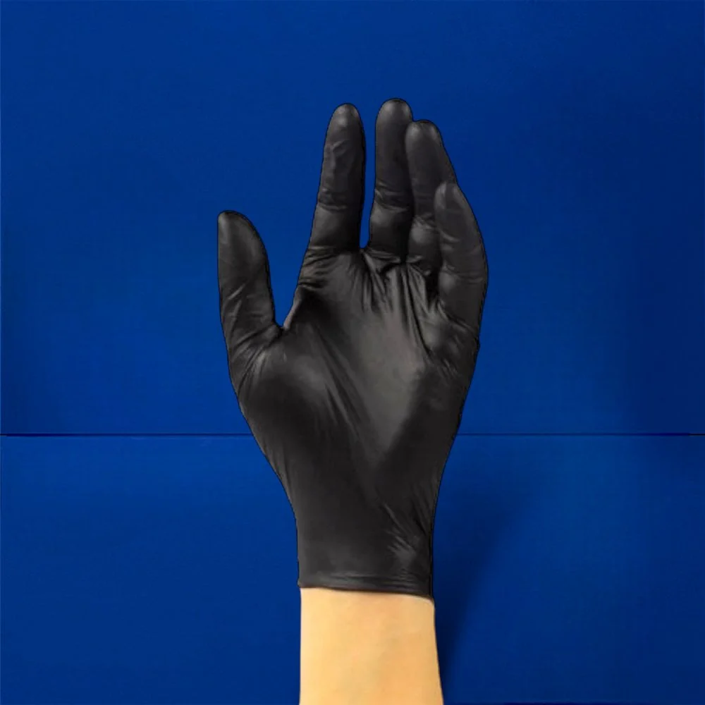 Black Nitrile Gloves - Image 5