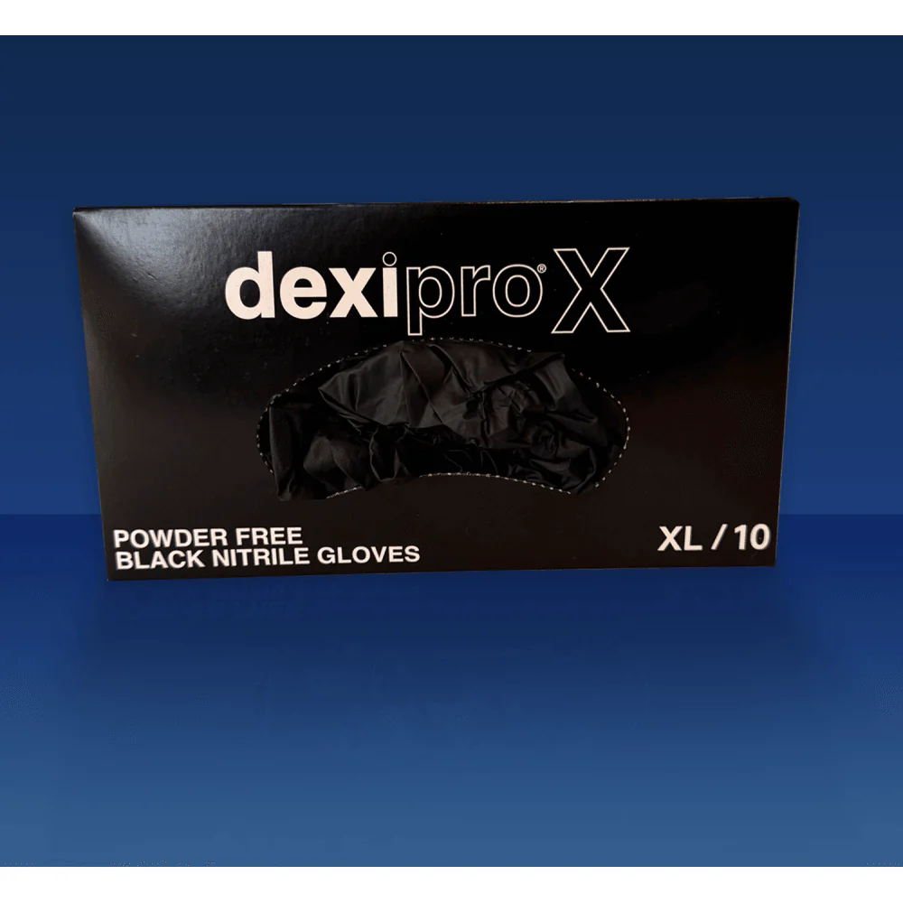 Black Nitrile Gloves - Powder Free - Image 4