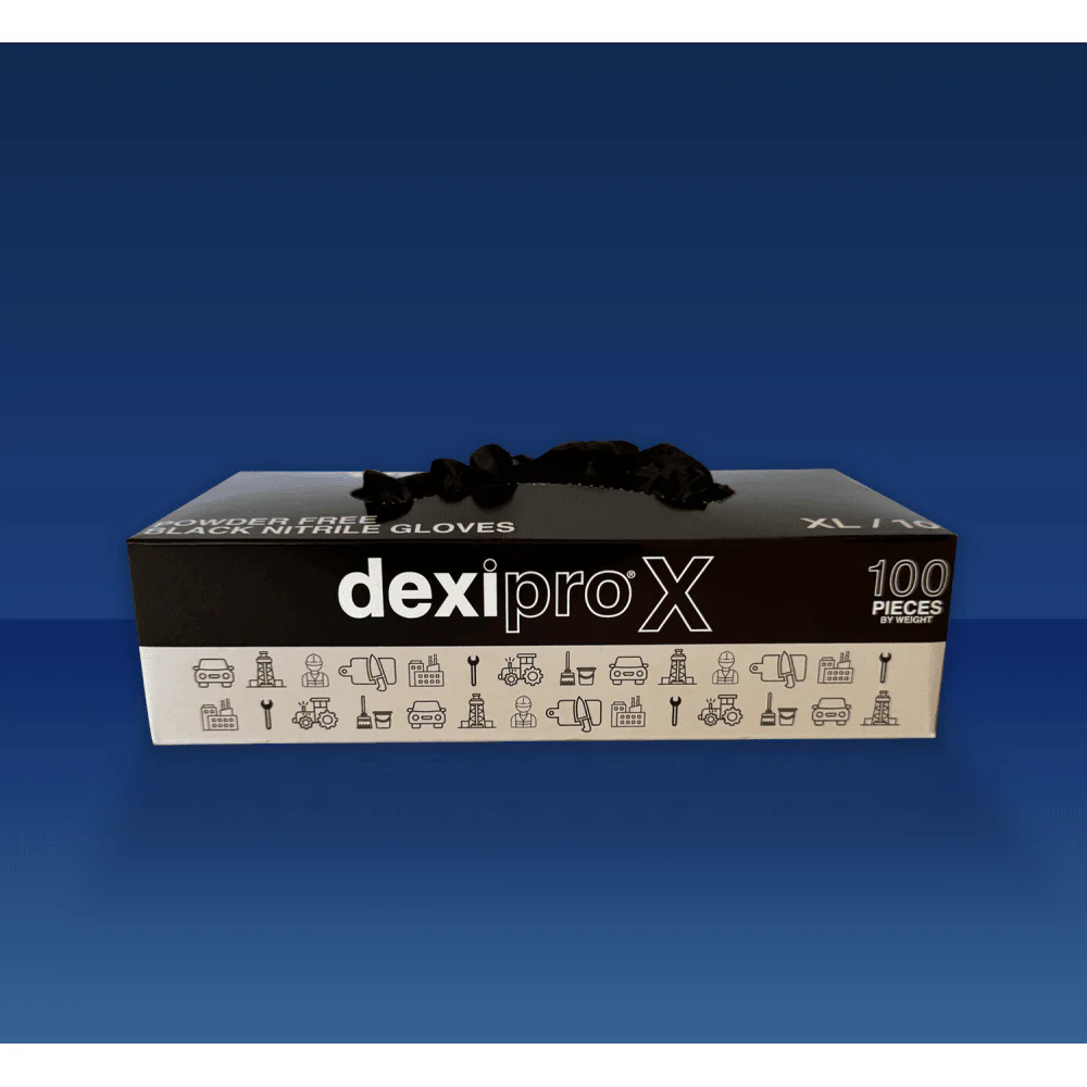 Black Nitrile Gloves - Powder Free - Image 6