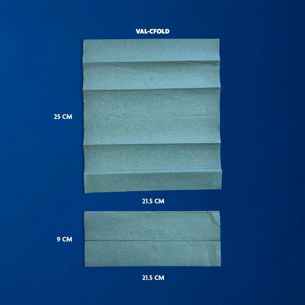 Blue 1 Ply - C-Fold - Paper Hand Towels Pallet | 90 Cases - Image 8