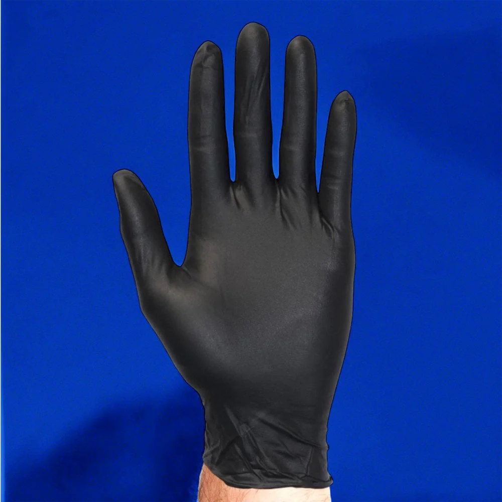 Bold - Black Nitrile Gloves - Powder Free - Image 4
