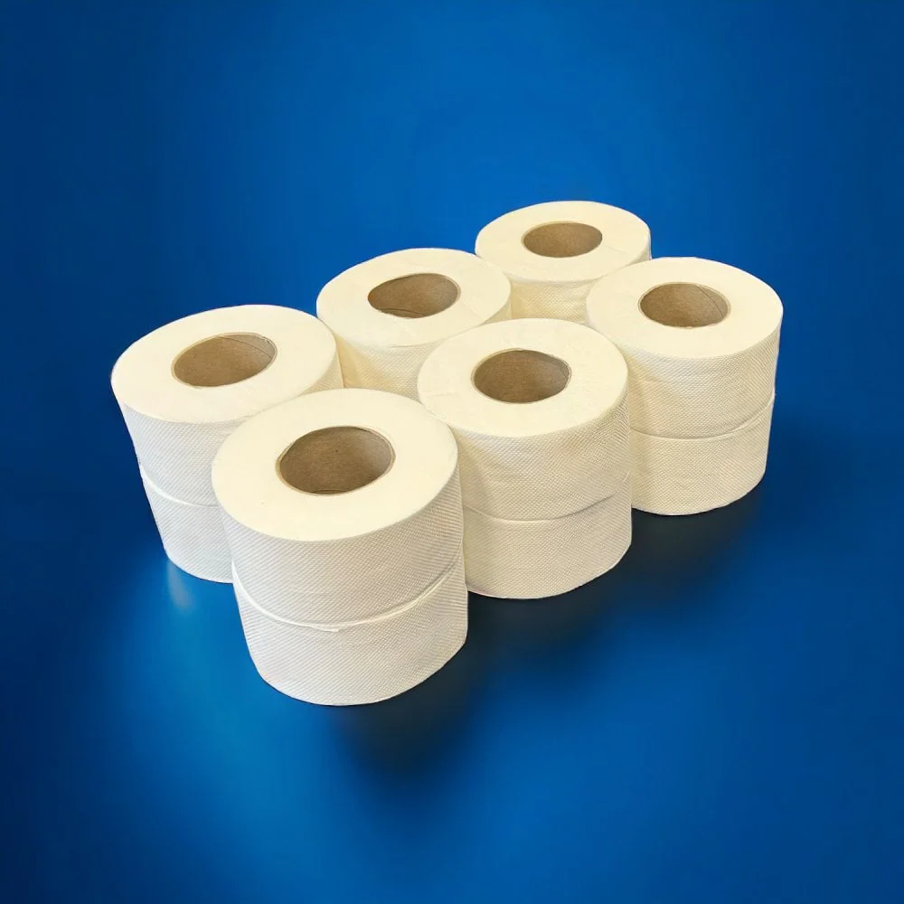 Bundle Offer: £13.40 Per Case - Mini Jumbo Toilet Rolls - 2 Ply - Embossed | 6 Cases - Image 7