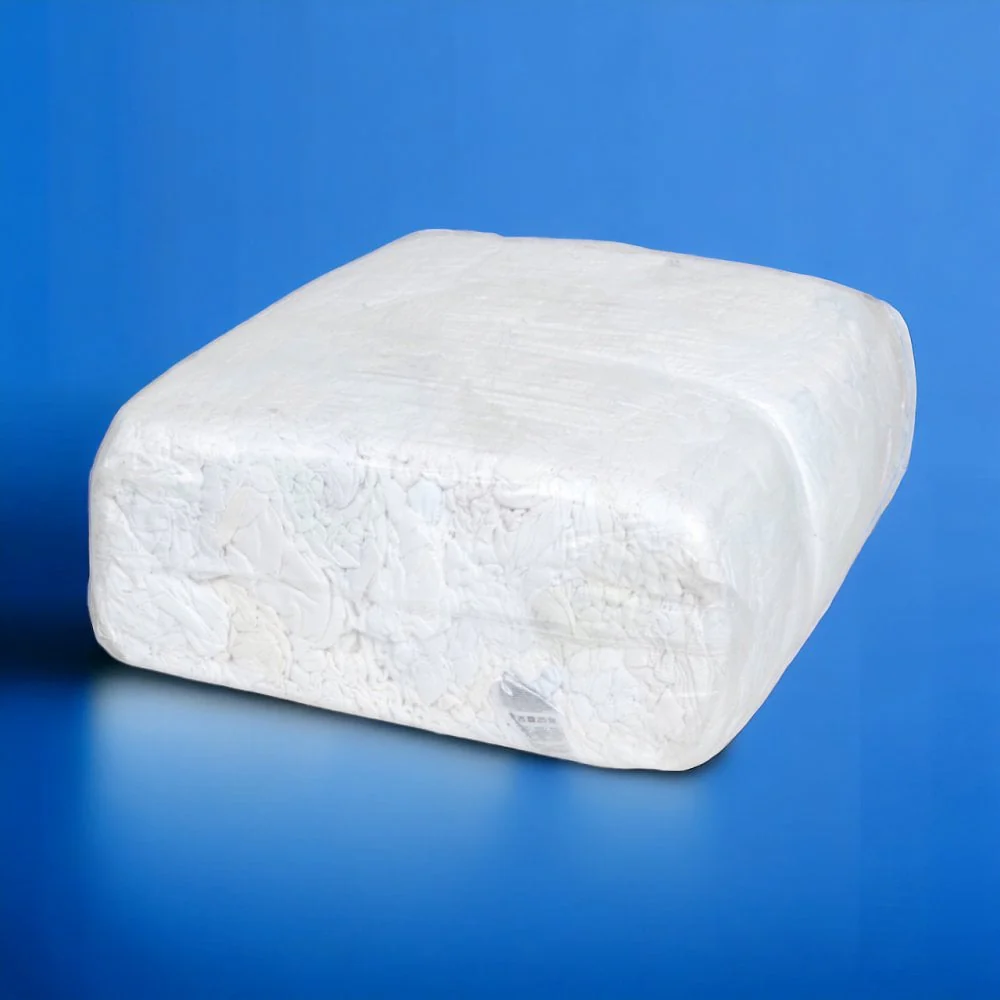 Cleaning Rags - T Shirt - White - Pallet | 66 Bales - Image 3