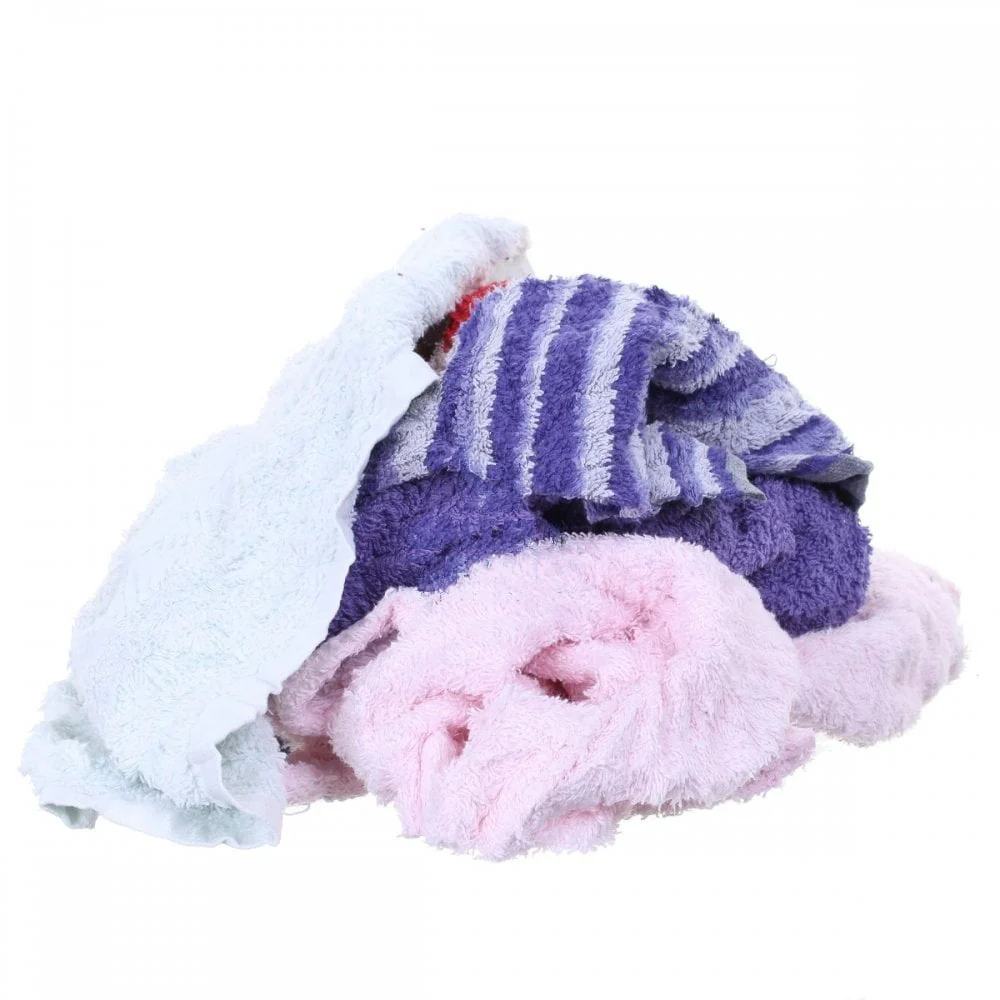 Cleaning Rags - Terry Towel - Coloured - Pallet | 66 Bales - Image 5