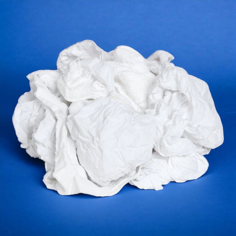 Cleaning Rags - Terry Toweling - White - Image 8