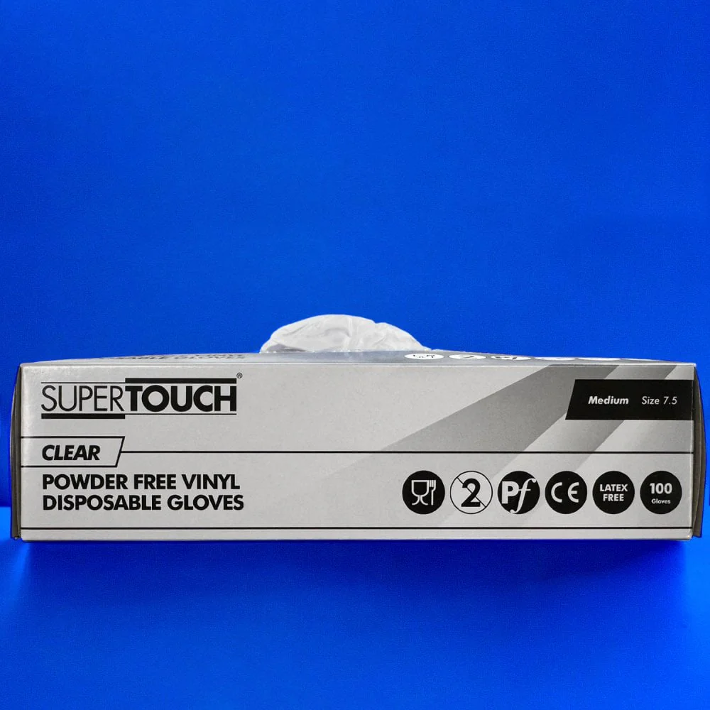 Clear Vinyl Gloves - Powder Free - Image 5