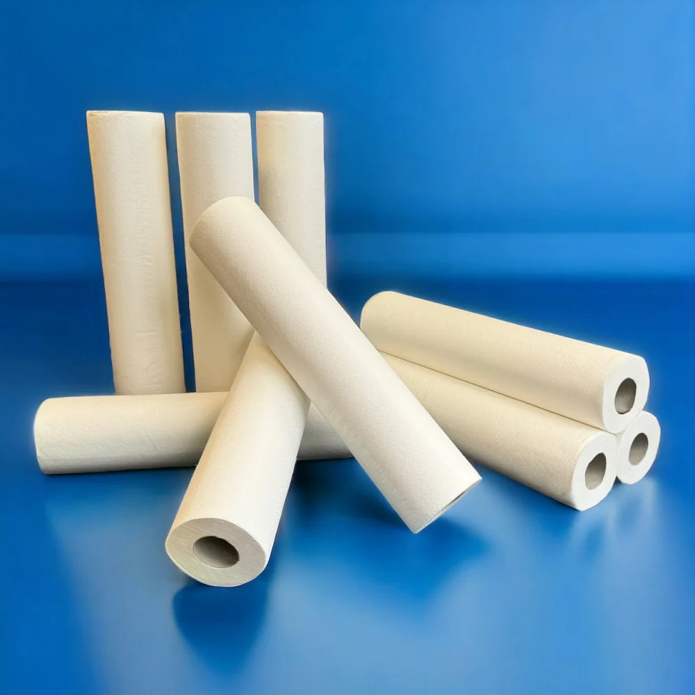Embossed 2 Ply White Couch Rolls | 4 Cases - Image 3
