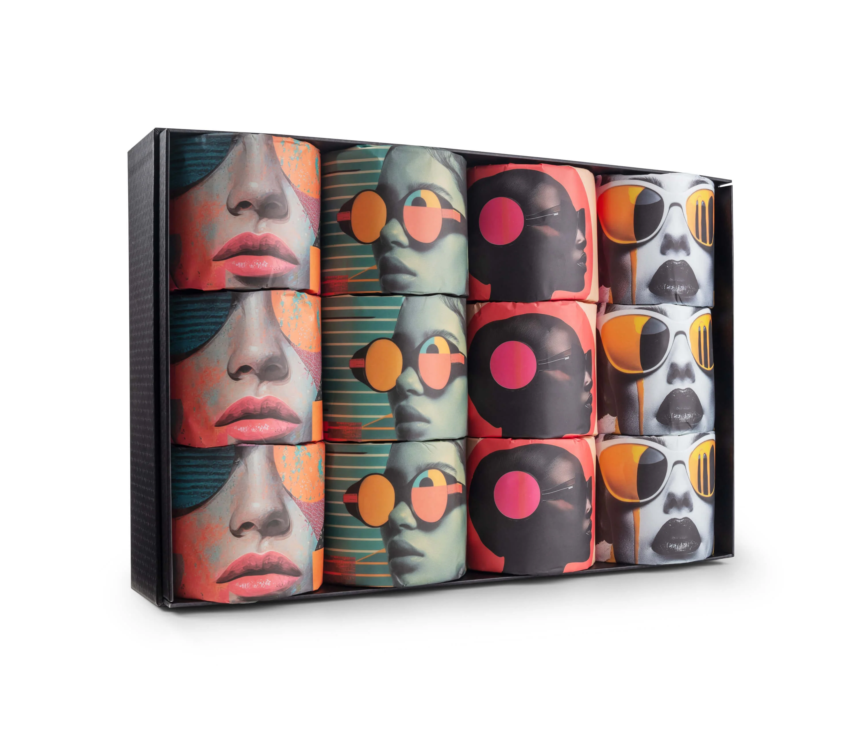 Fashion Collection #3 Bamboo Toilet Rolls - 24 Rolls x 400 Sheets / 3 Ply - Image 10