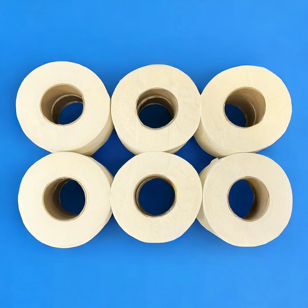 Jumbo Mini Toilet Rolls - 2 Ply - Embossed - Image 5