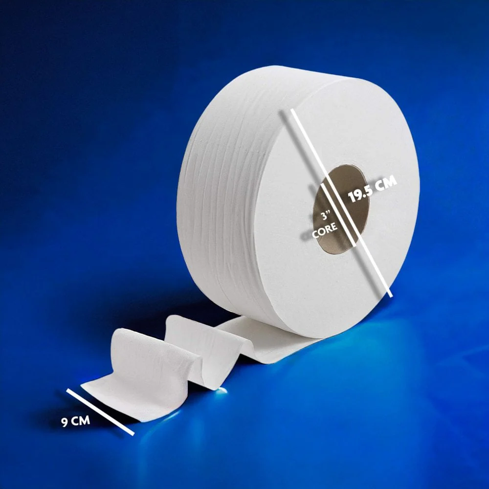 Jumbo Roll Tissue - 2 Ply - Image 4