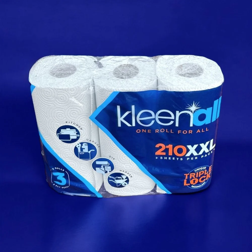 Kleenall Kitchen Rolls - 3 Ply x 12 Rolls | 4 Cases - Image 11
