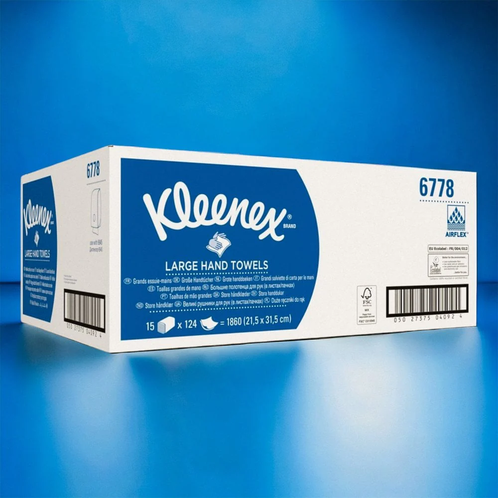 Kleenex 6778 - White Interleaved Paper Towels - Image 13