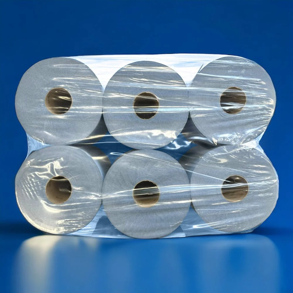 L20 Extra - 2 Ply Blue Airflex Centrefeed Rolls - Image 4